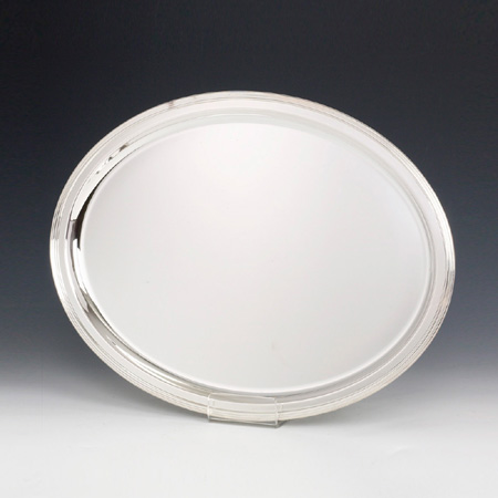 Oval Inglese Silver Tray